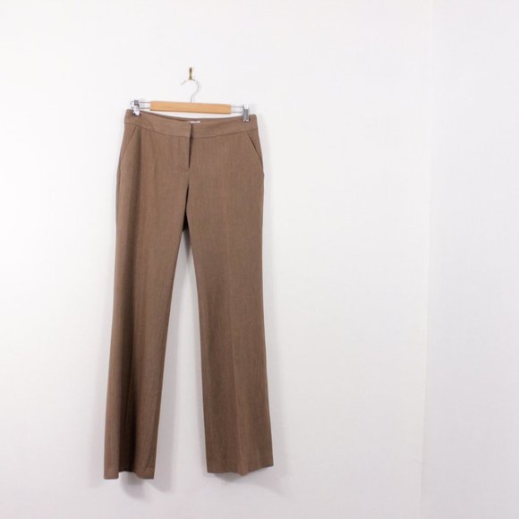 *Laundry  By Shelli Segal Wool Straight Leg Trouser - Picture 8 of 10